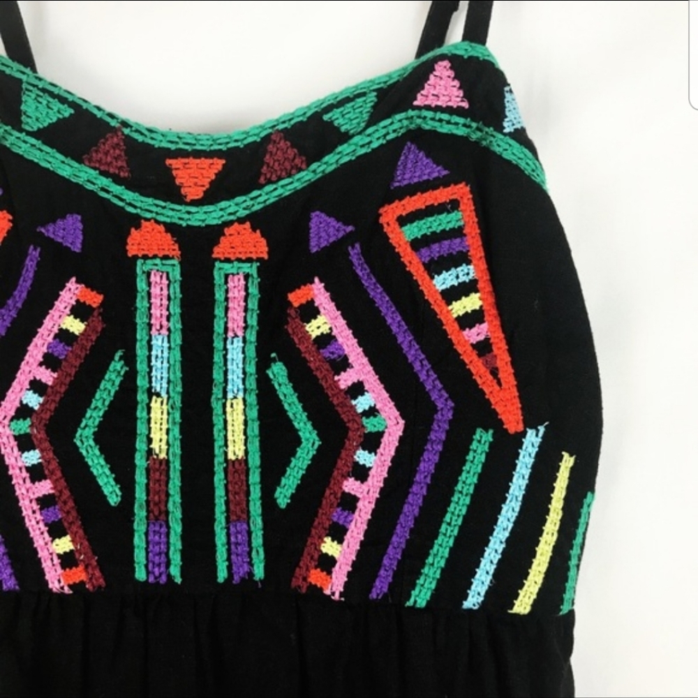 Anthropologie staring at stars boho colorful dress - Picture 5 of 6